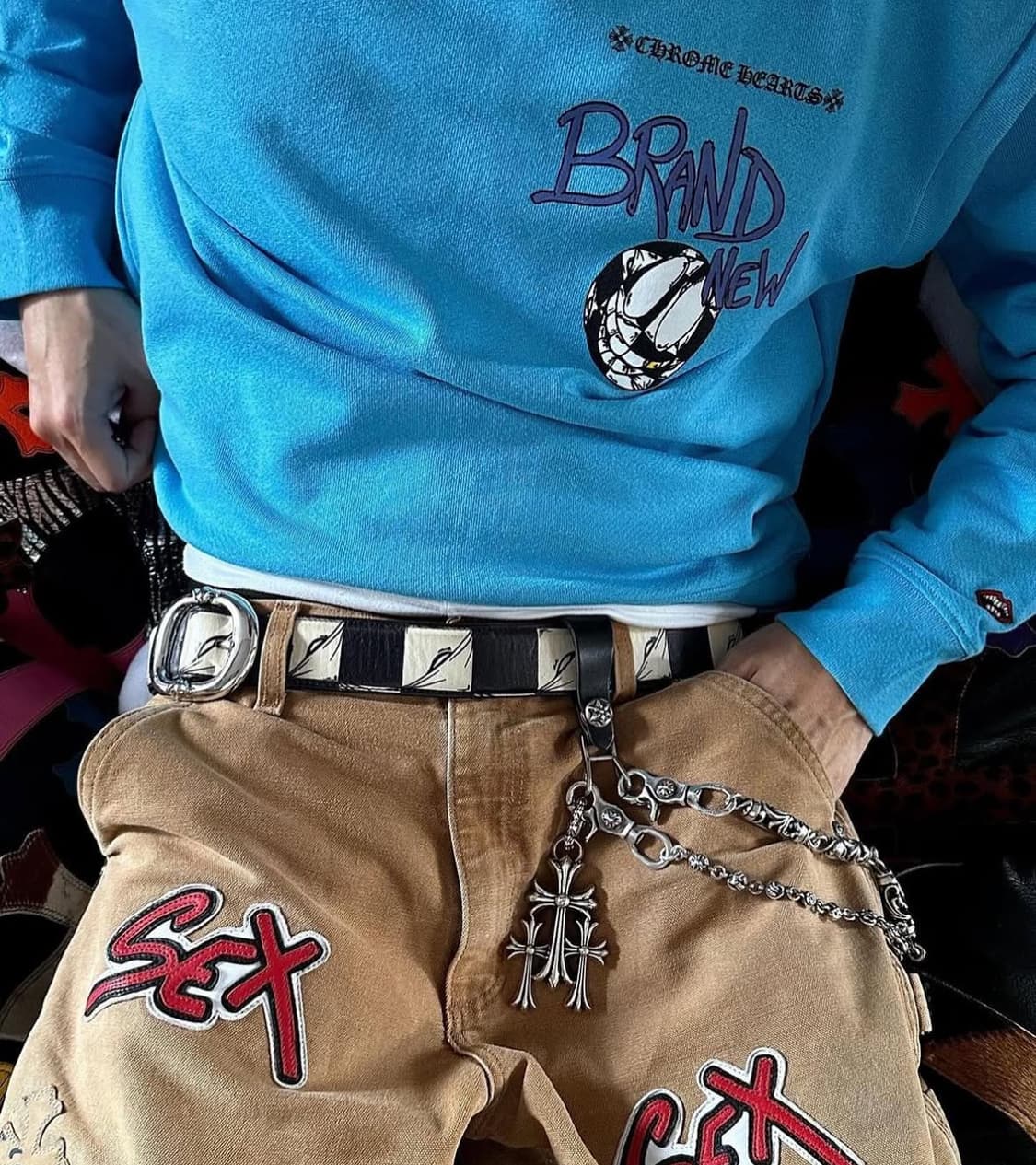 크롬하츠 매티보이 브레인뉴 스웻셔츠 상품이미지1