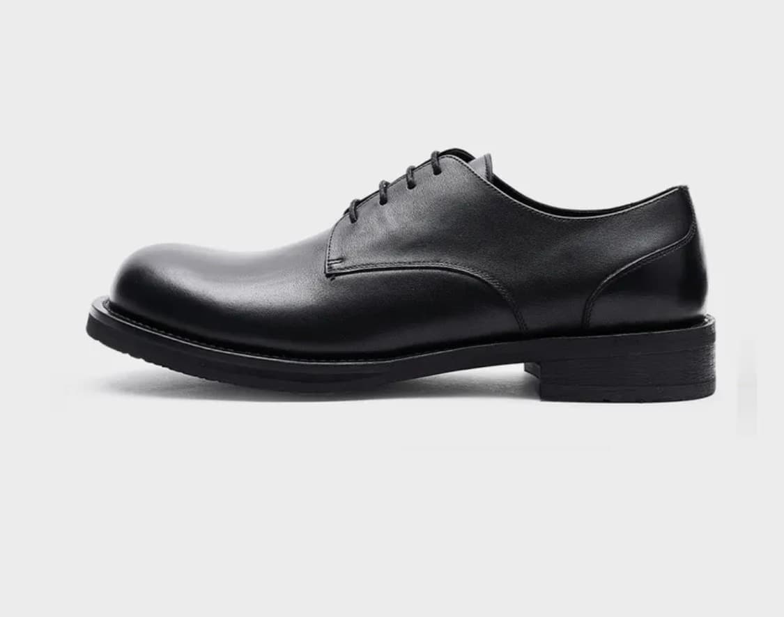 킨치 미스태이크프로젝트 enter 블랙 더비 슈즈 상품이미지3