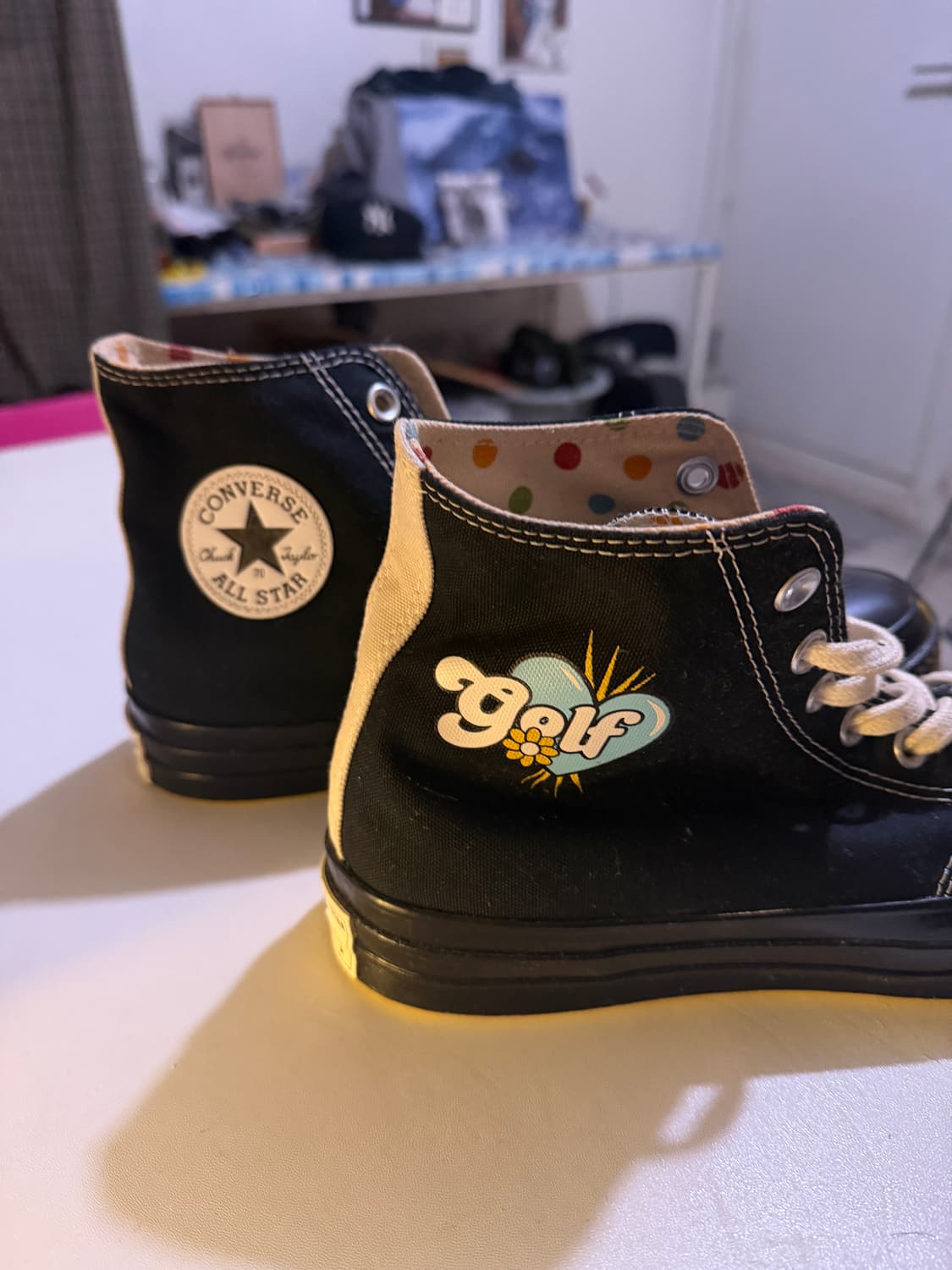 골프왕 X 컨버스 공식 콜라보 커스텀제품 상품이미지3