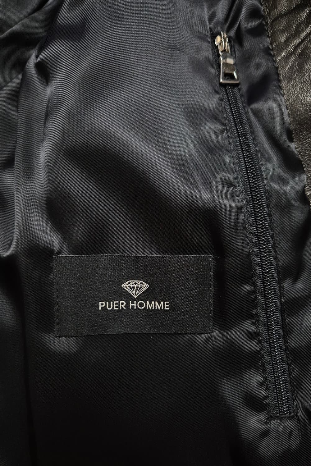 [PUER HOMME] 퓨에르옴므 라이더 양가죽 자켓 48 상품이미지3