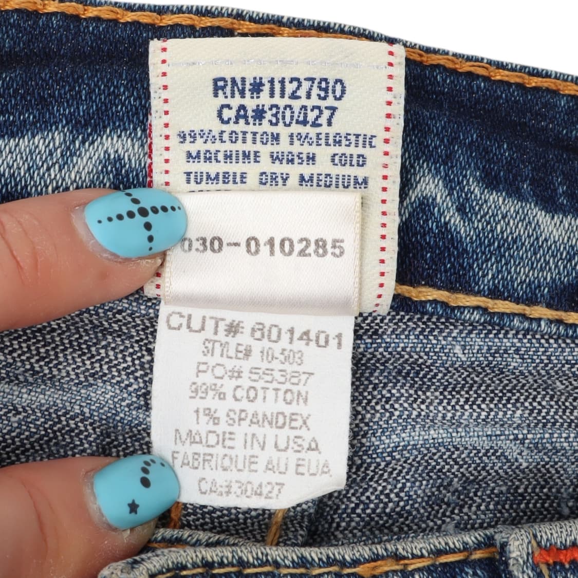 트루릴리젼 조이 부츠컷 데님팬츠 상품이미지8