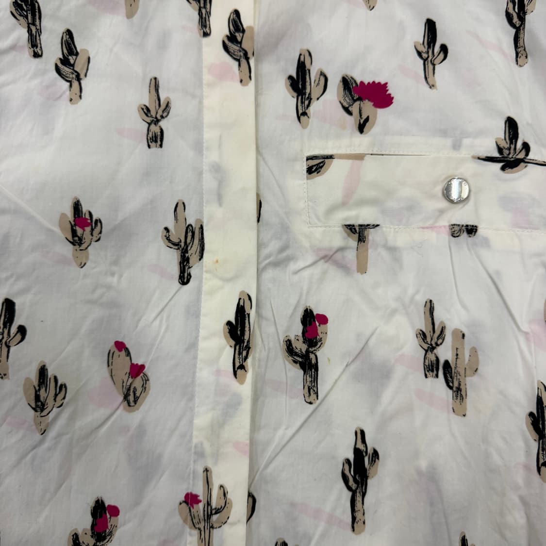 38 겐조 여성 패턴 블라우스 셔츠 0130H1 상품이미지4