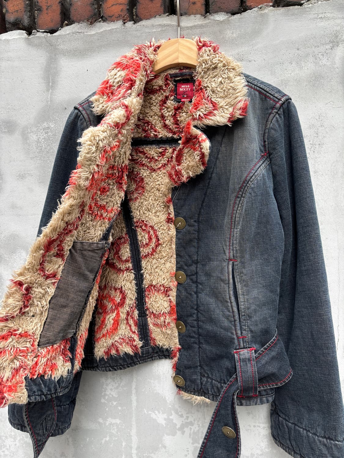 미스식스티 데님 퍼 자켓 상품이미지6