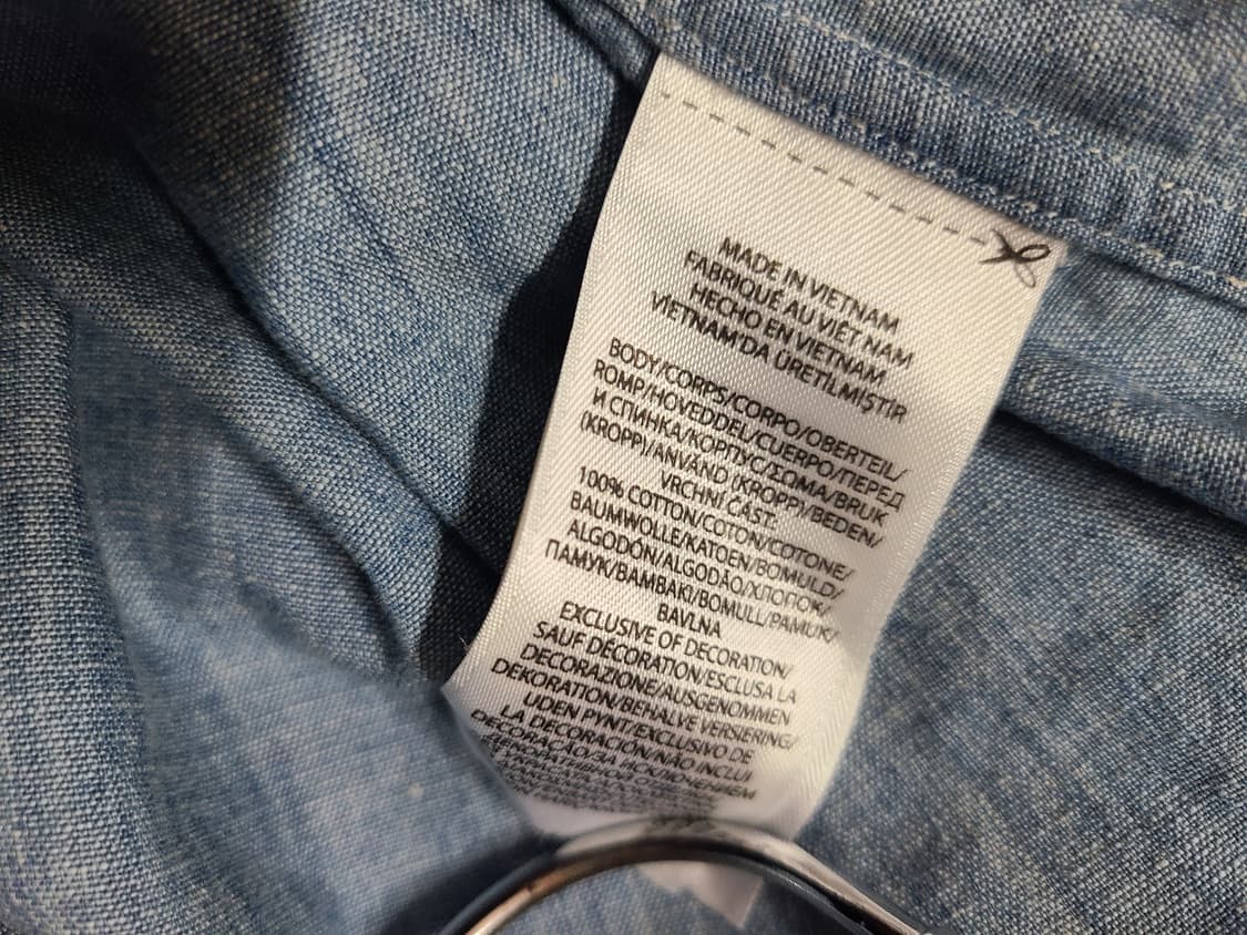 [수176]폴로 랄프로렌 샴브레이 셔츠(실95) 상품이미지6