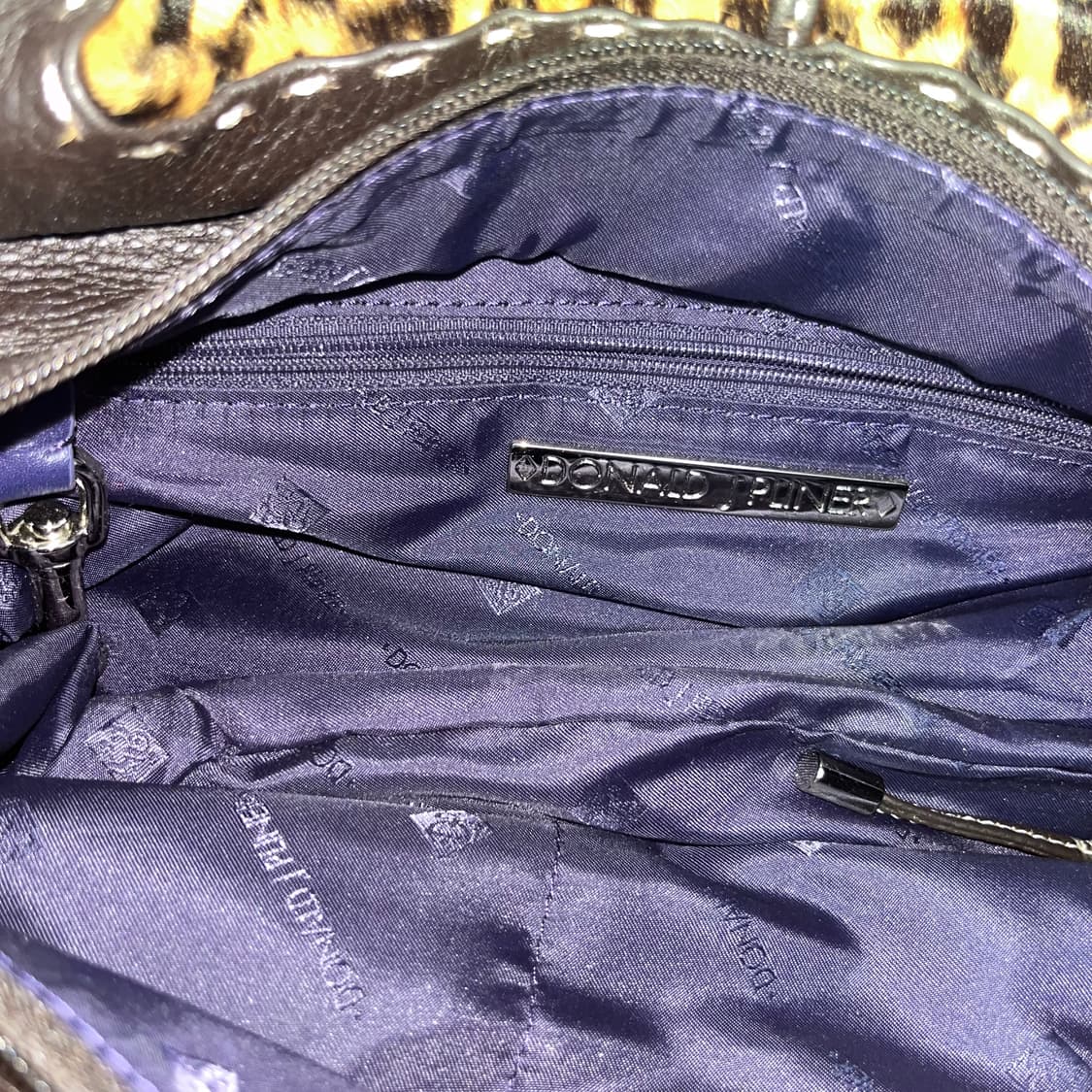 빈티지 송치 지브라 숄더백 상품이미지6