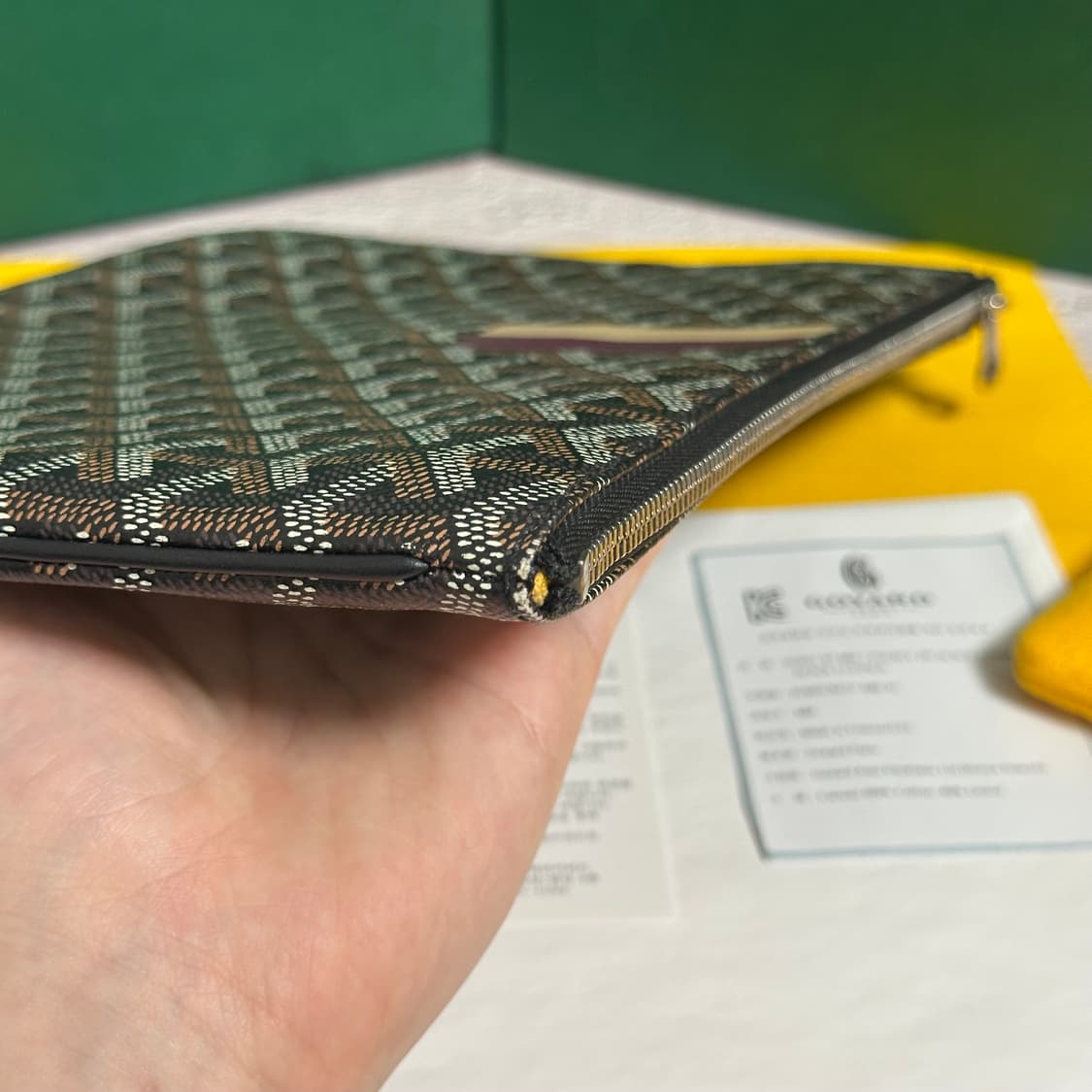 [MM] 고야드 마카쥬 세나 클러치 블랙 상품이미지8