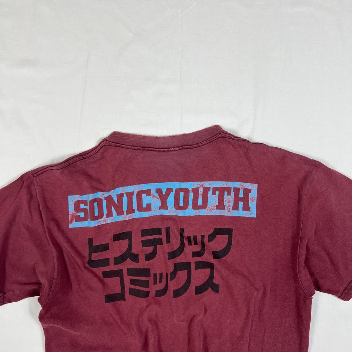 90’s 소닉유스 sonic youth 밴드 히스테릭 코믹스 반팔티 상품이미지6