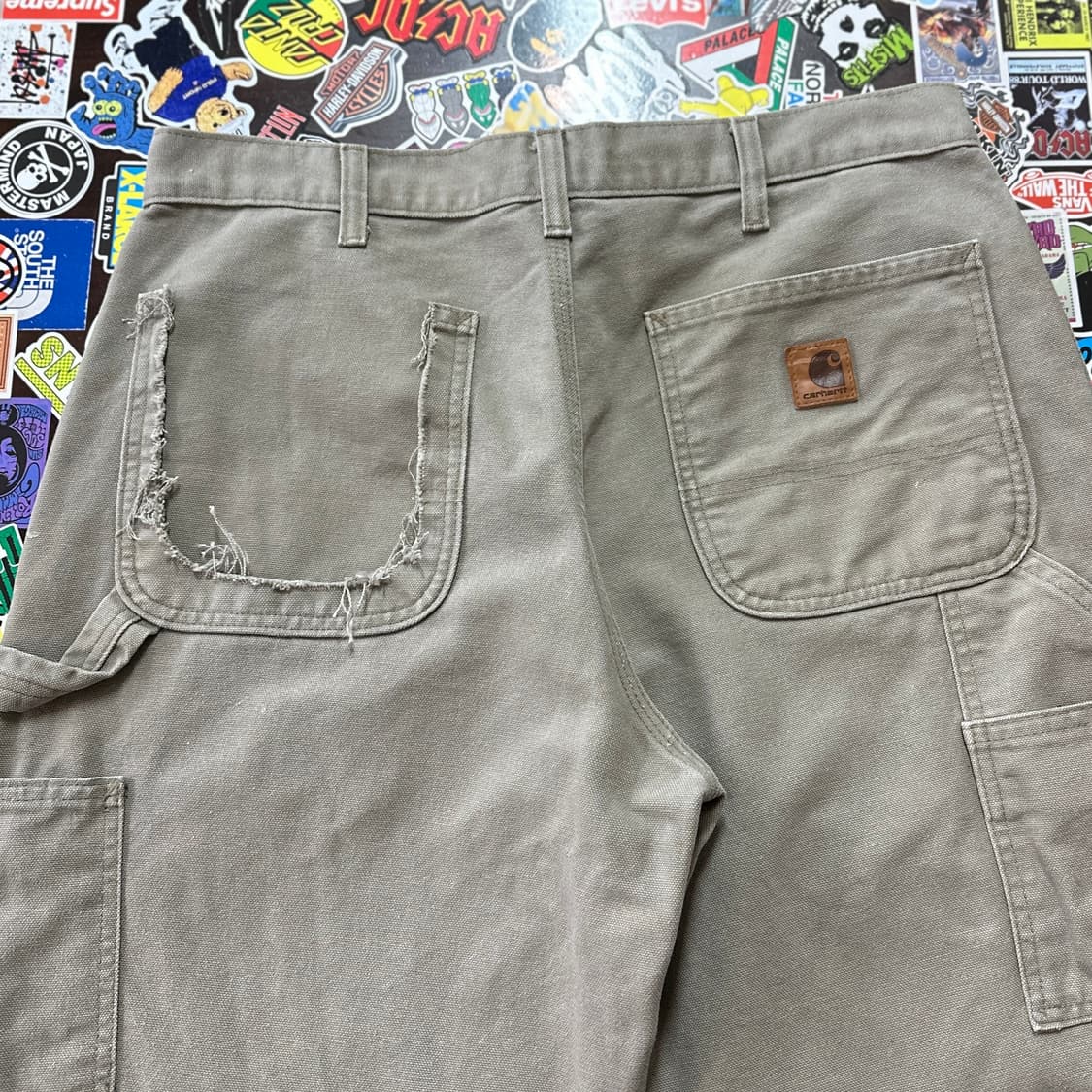 칼하트 커스텀 카펜터 팬츠 B11-DES 34 상품이미지6