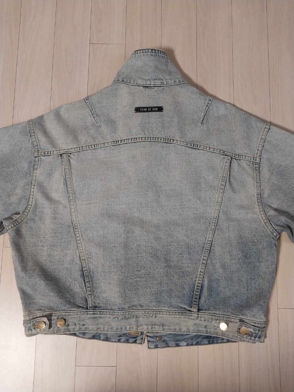 피어오브갓 6th 데님 자켓 트러커 자켓 상품이미지4