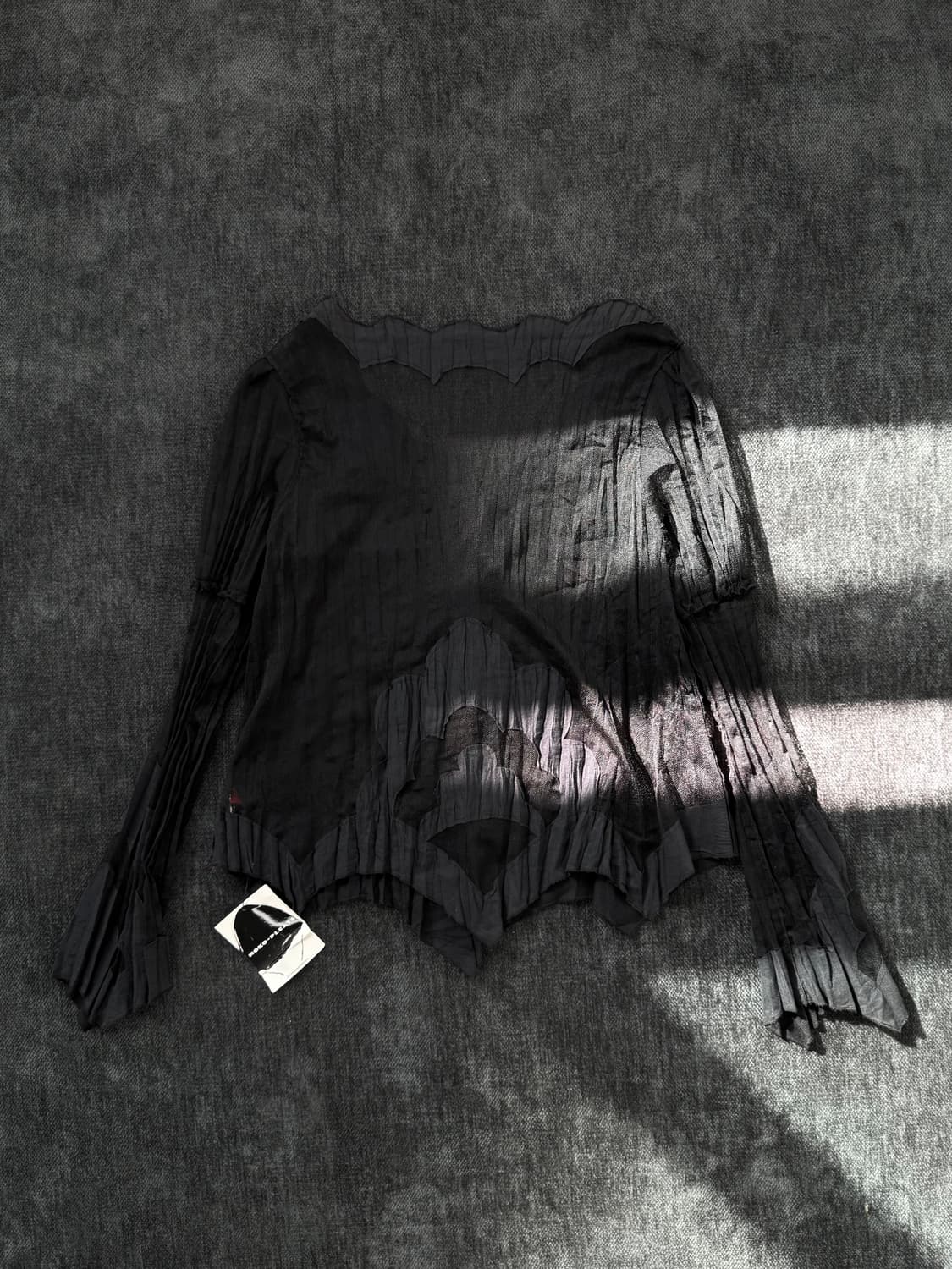 noko pleats 시어 블라우스 상품이미지4