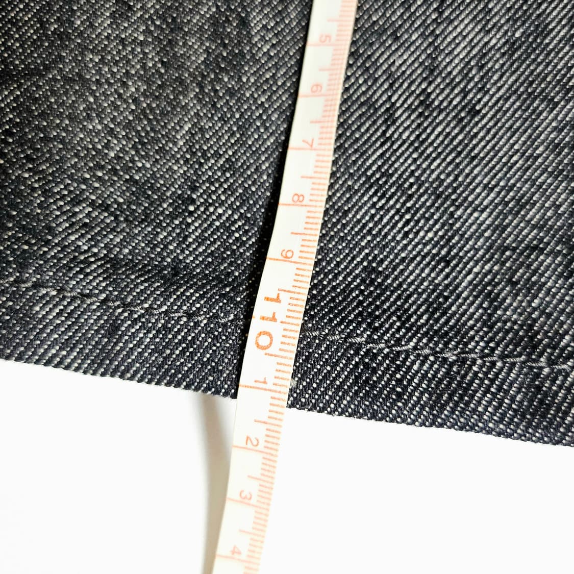 [새상품][32][오프닝프로젝트] 옵티칼 데님 팬츠 블랙 상품이미지10