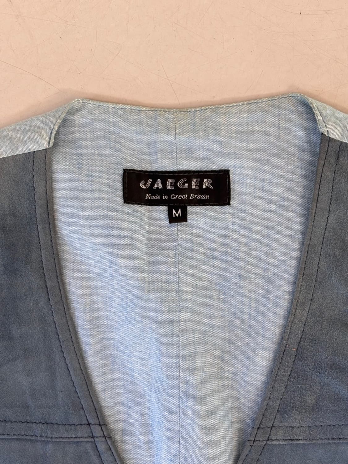 Vintage Jaeger Suede Vest 상품이미지4