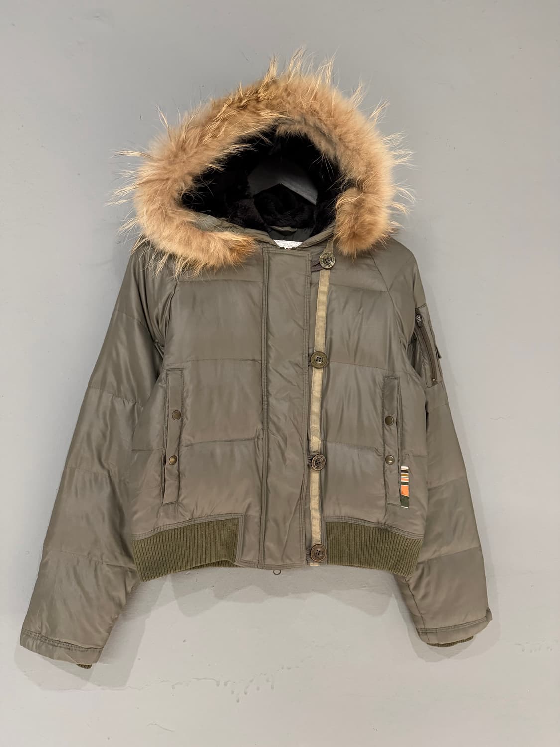 hood fur trimming n2b padding 상품이미지5