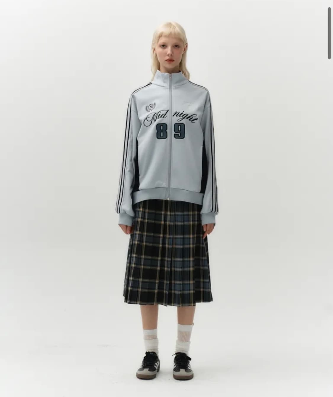 미드나잇무브 집업 스카이블루 상품이미지4