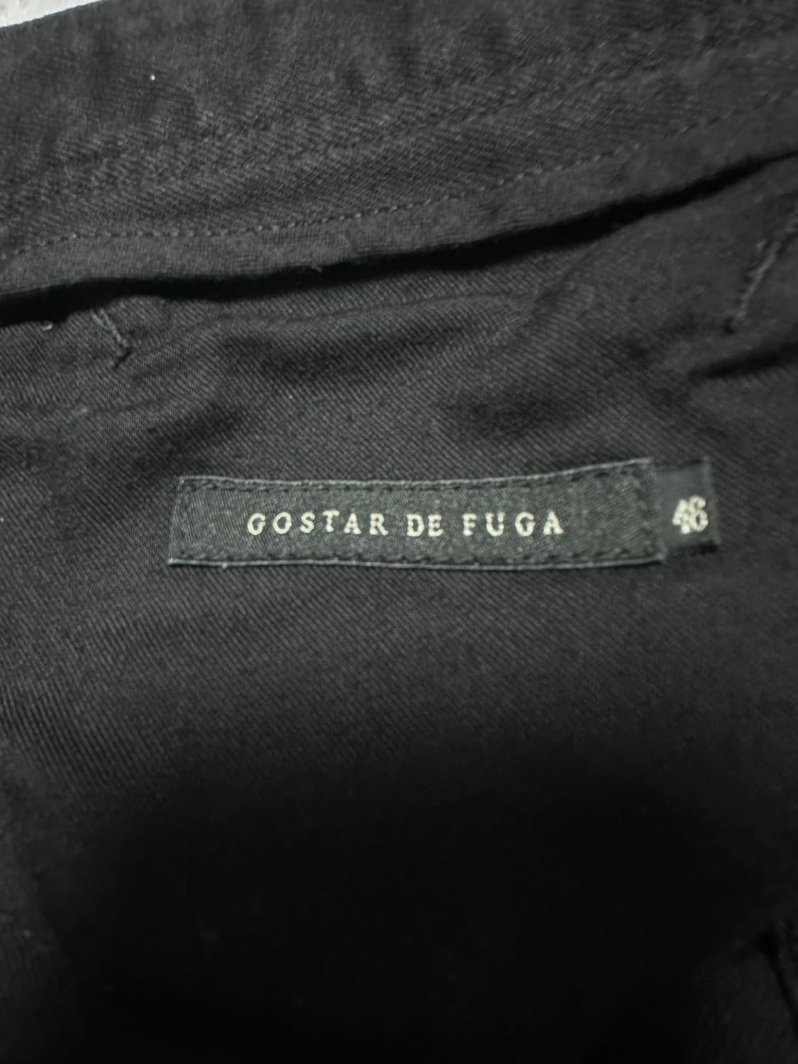 gostar de fuga destroy zip pant 46 상품이미지4