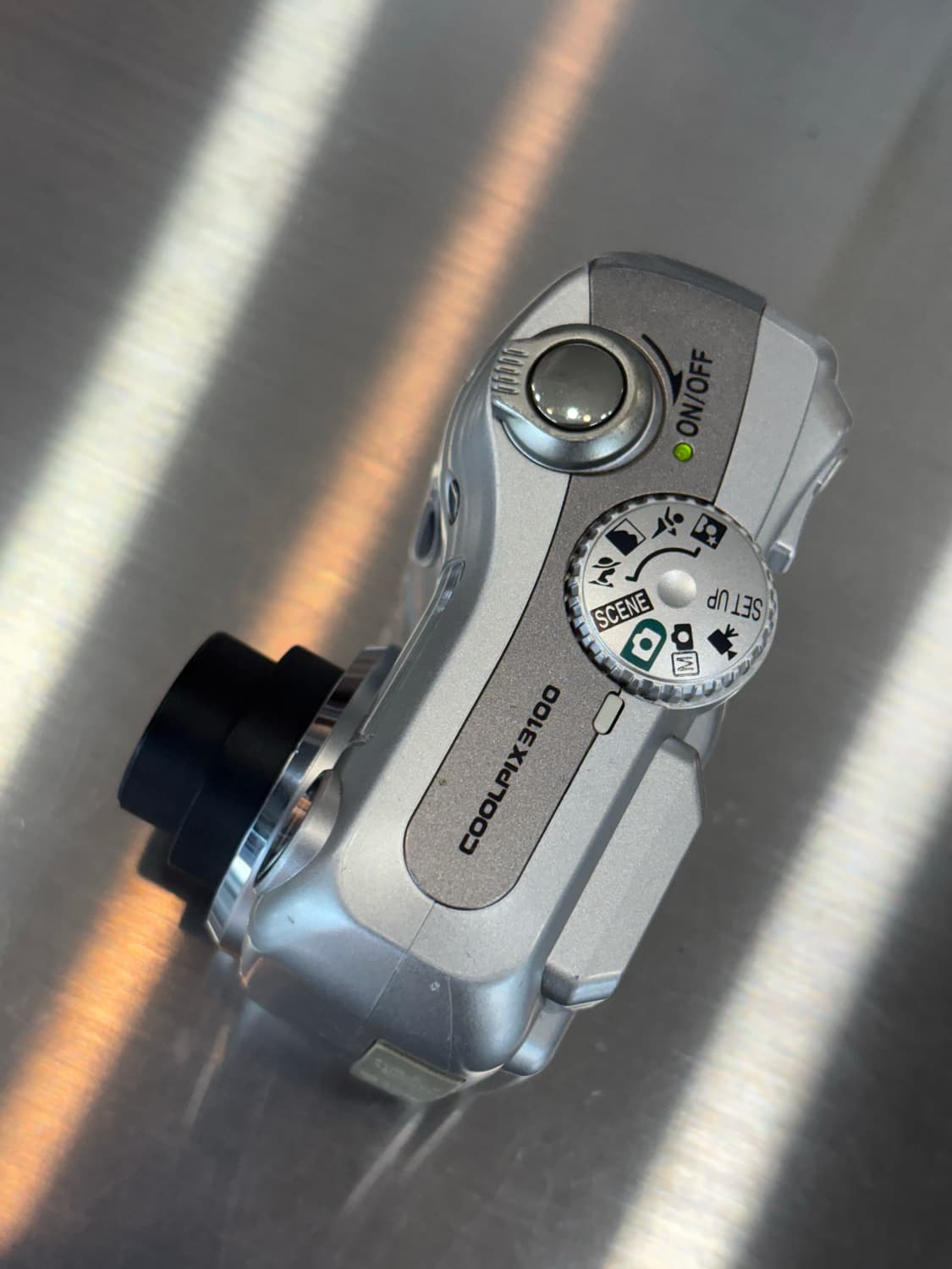 풀박/날짜표시)니콘 쿨픽스 3100 실버 빈티지디카 상품이미지7