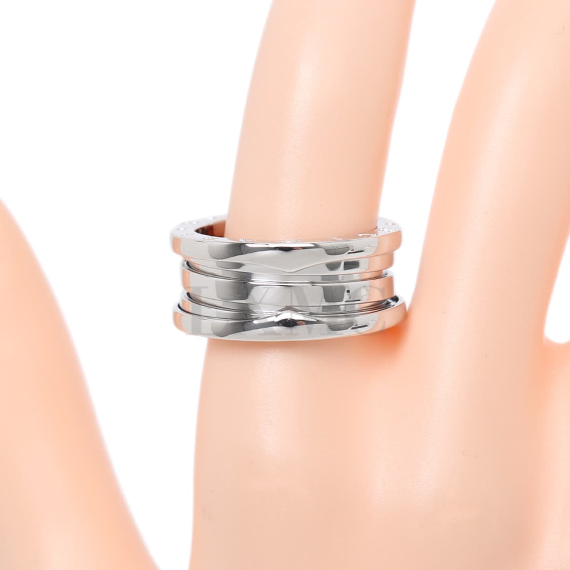 불가리 비제로원 반지 3밴드링 화이트골드 비제로링 52호 상품이미지5