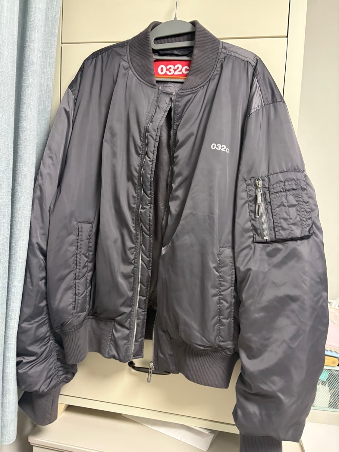 032c GROSSE FREIHEIT BOMBER JACKET-GREY 상품이미지3