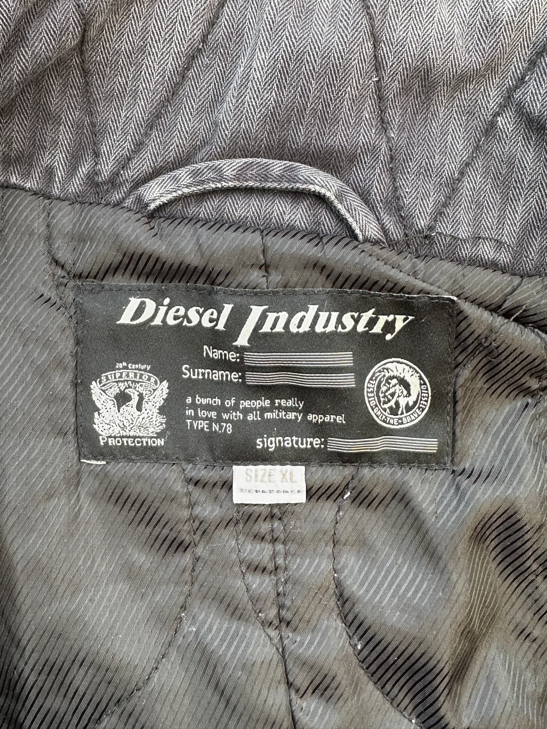 (XL) 디젤 HBT 필드자켓 상품이미지5