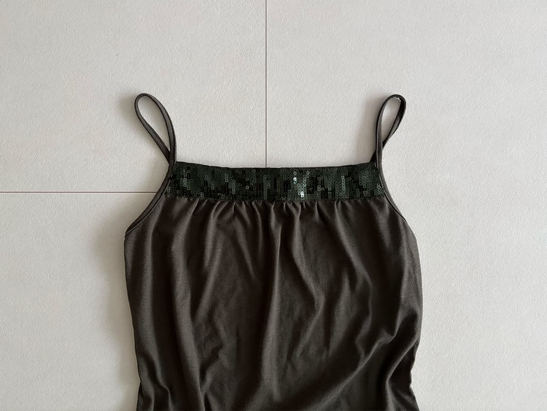 sequin camisole 상품이미지1