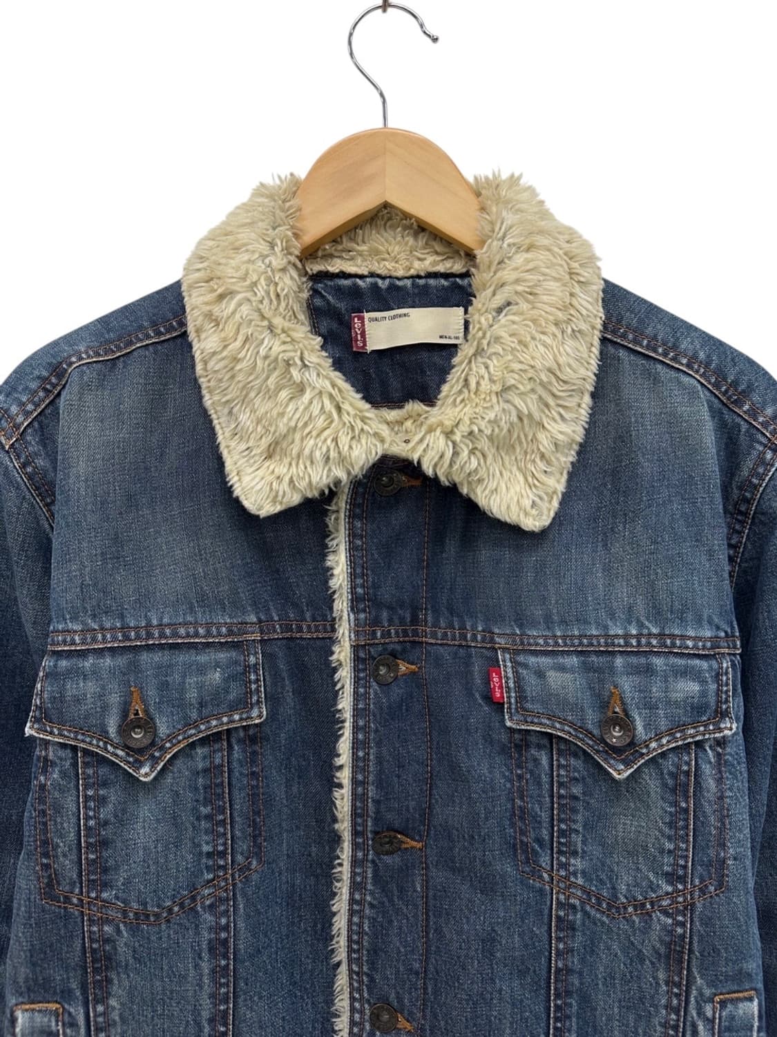 00s 리바이스 쉐르파 청자켓 (XL)  상품이미지2