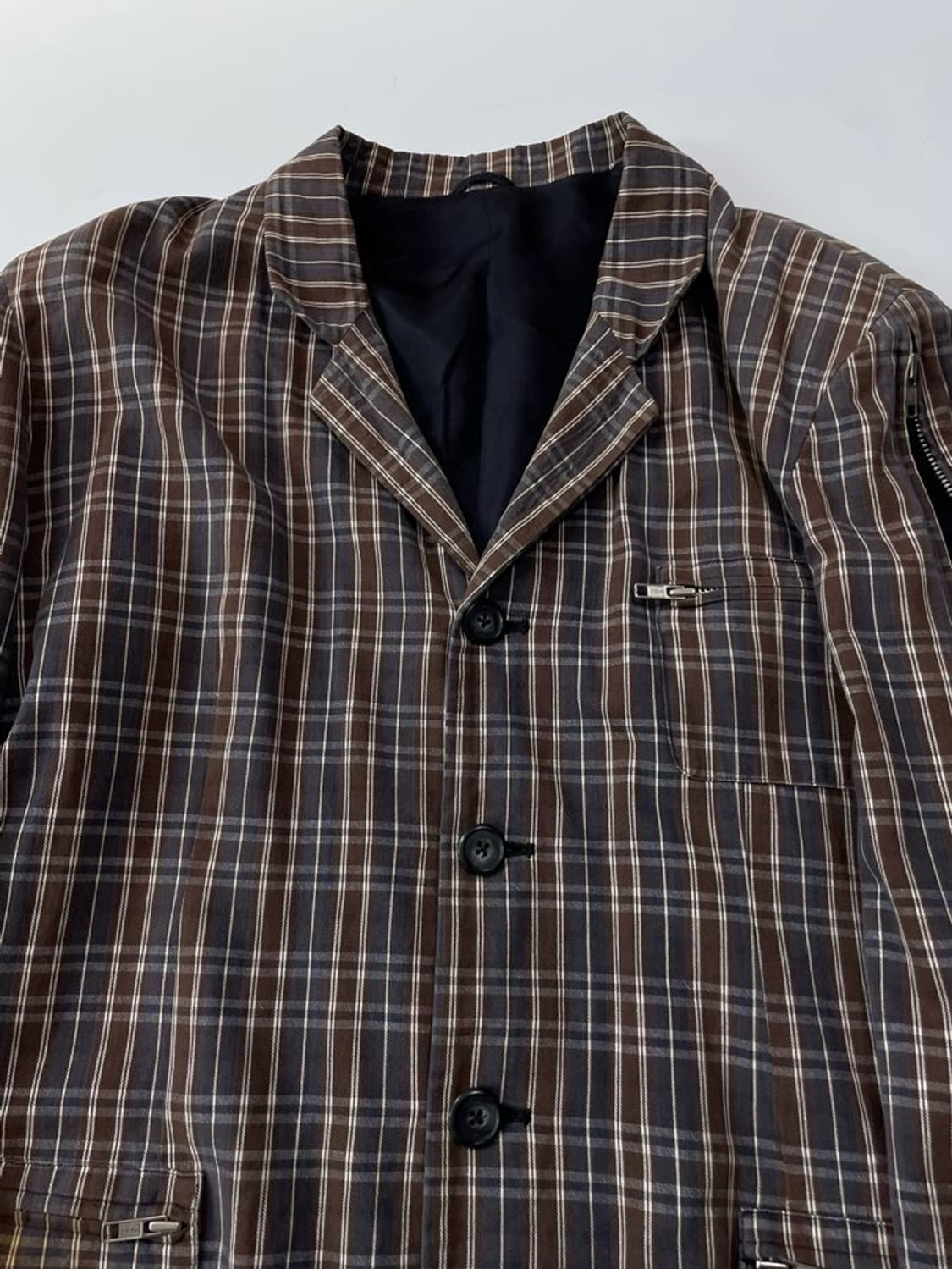 THE SPEW VTG SLEEVE ZIP DETAIL TAILORED  상품이미지4