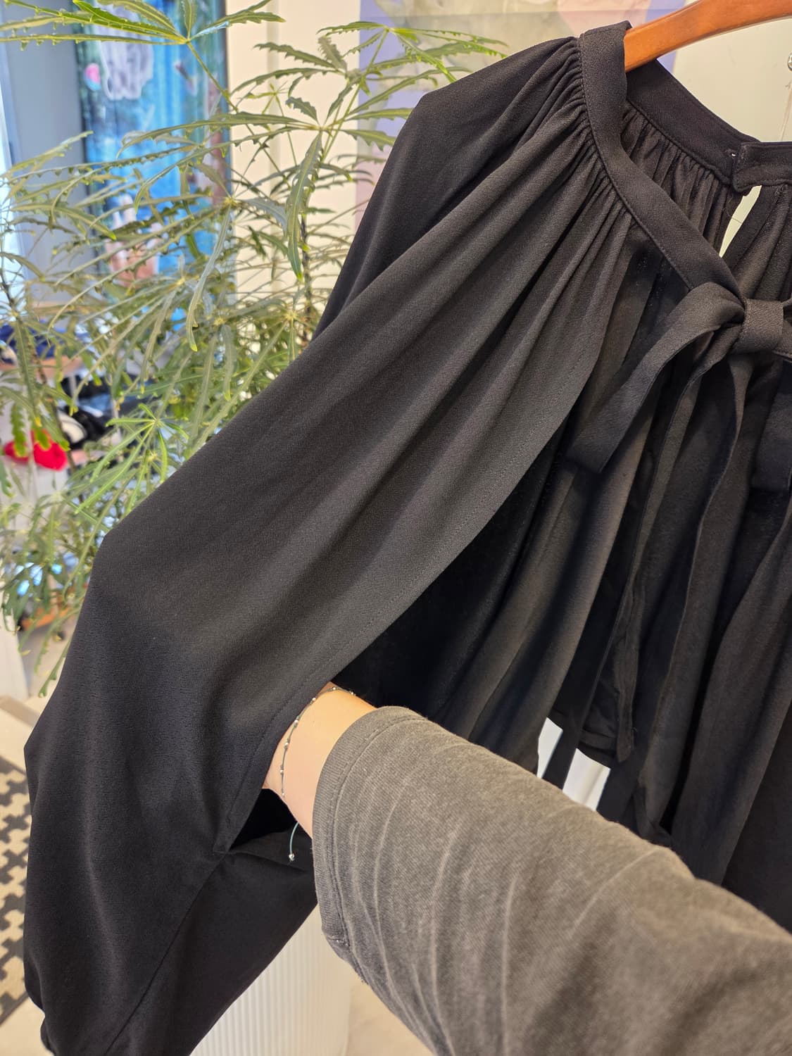 COS 코스 볼레로 블라우스 가디건  (오버핏) 상품이미지6