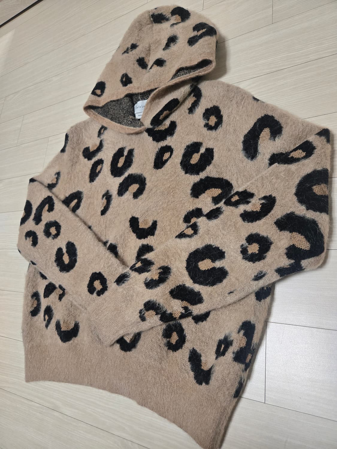 델라라나 Della Lana 모헤어 후드 탑 상품이미지2