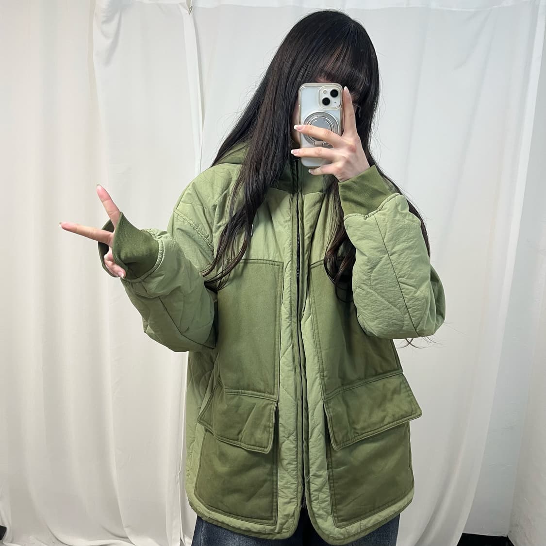 ZARA Quilted Jacket 상품이미지2