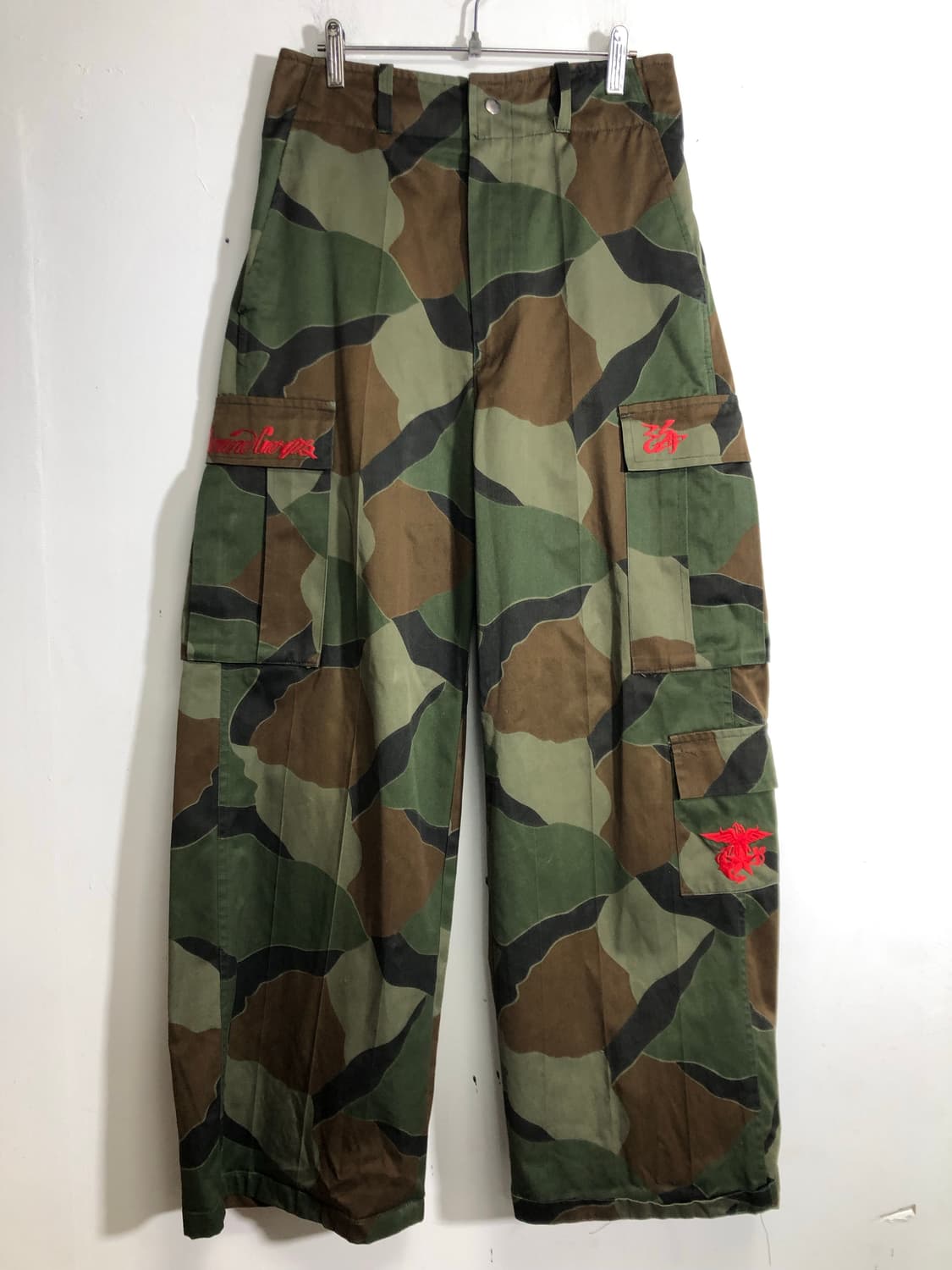 카모 카고 와이드 밀리터리팬츠 28 상품이미지4