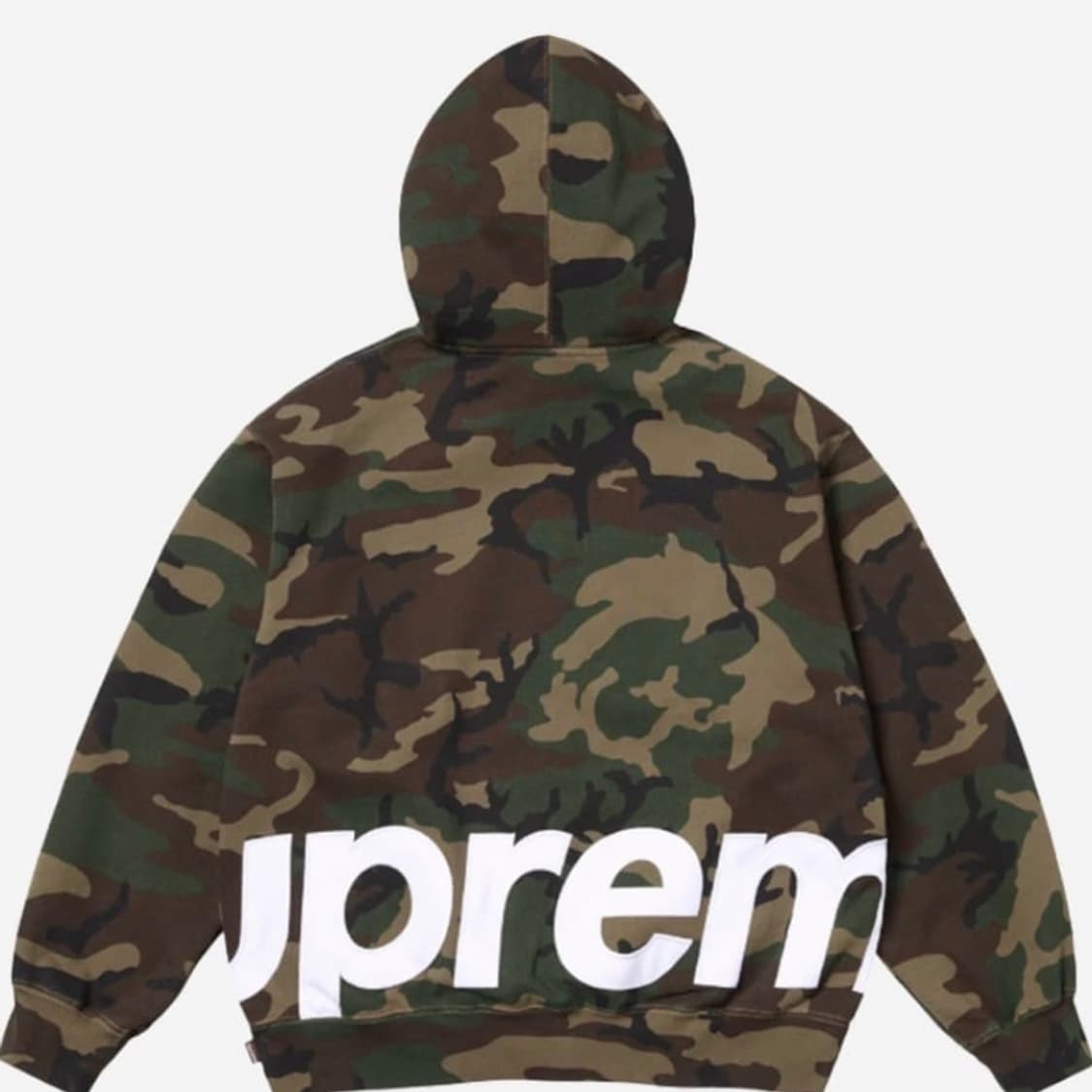 슈프림 카모 후드집업 M 상품이미지2