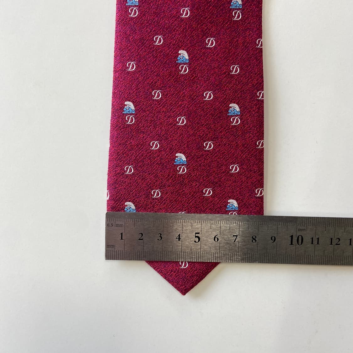 듀퐁 (Dupont) 명품 정품 스머프 넥타이 상품이미지8