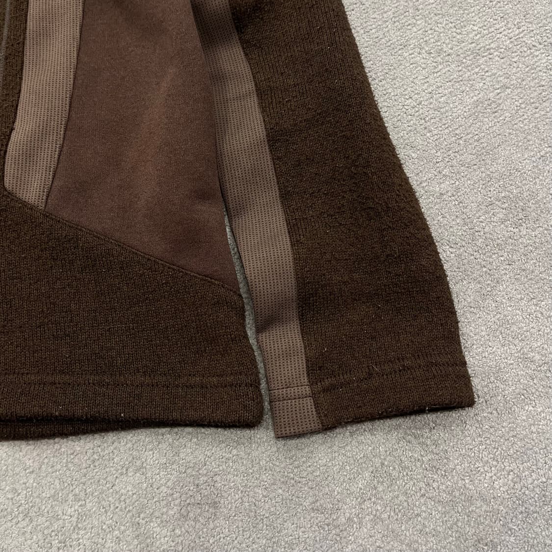 95 네파 브라운 하프집업 티셔츠 상품이미지4