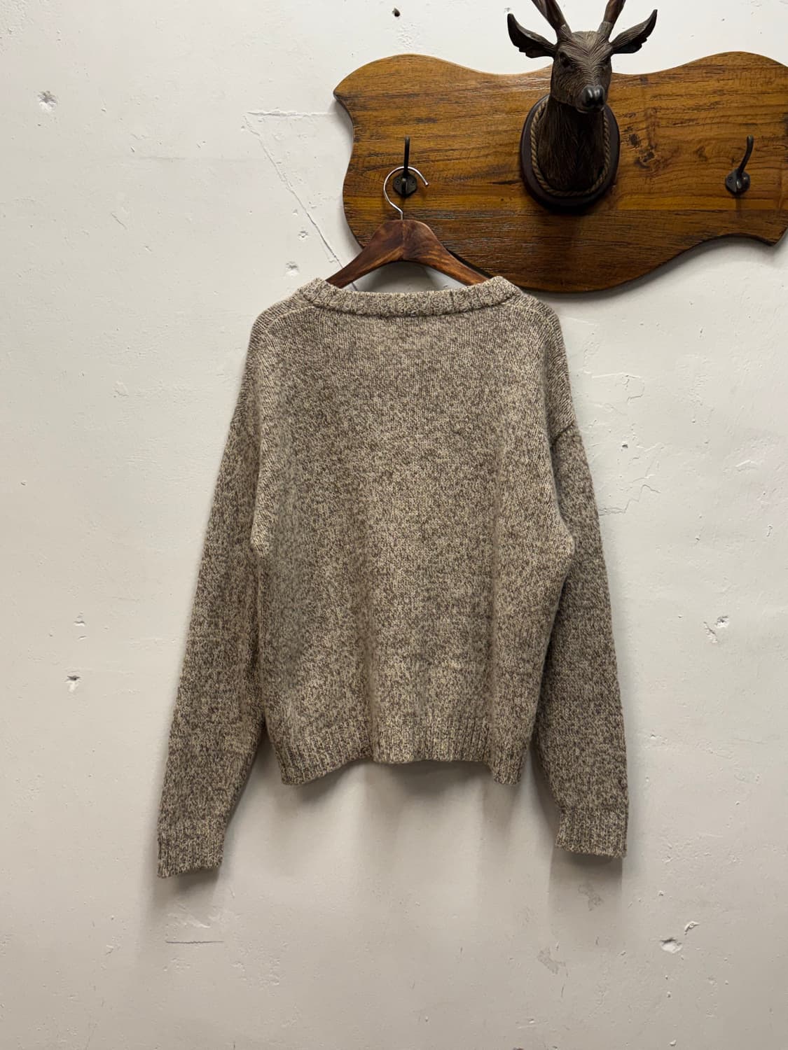 Vintage Wool Henley Neck Knit 상품이미지5