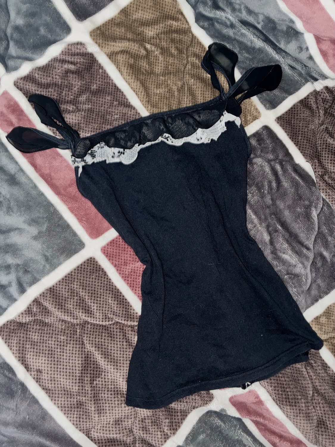 오네갸루 뱀피레이스셔링 나시탑 상품이미지3