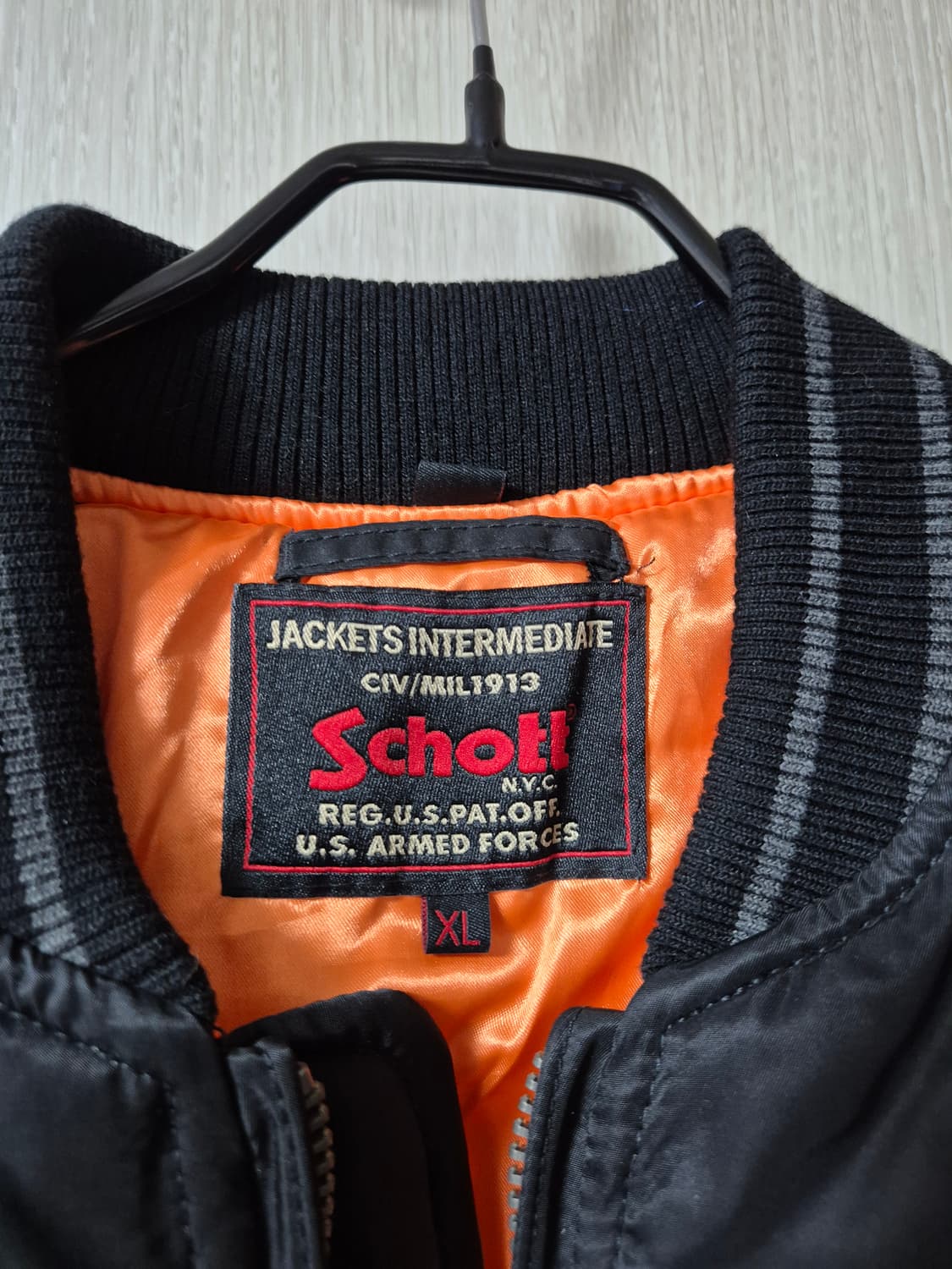 schott  쇼트  ma-1 항공점퍼 플라이트자켓 XL 드래곤 스카잔 상품이미지4