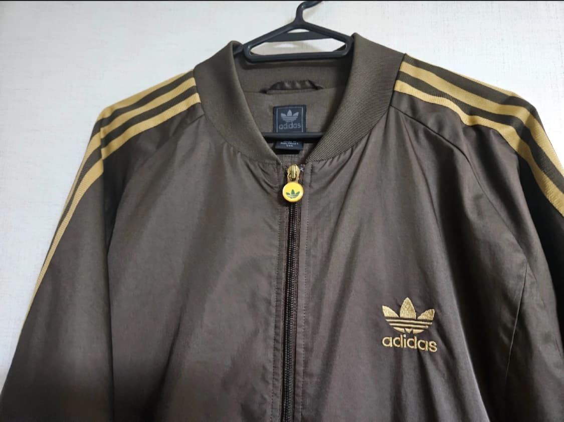 아디다스 올드스쿨 브라운 골드라인 져지 상품이미지3