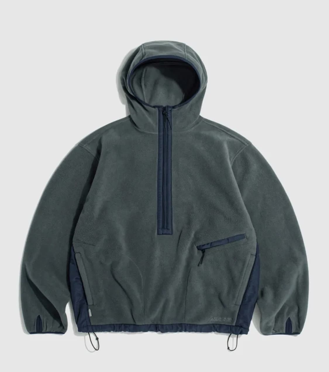 에스피오나지 플리스 후드집업 풀오버 아노락 상품이미지1