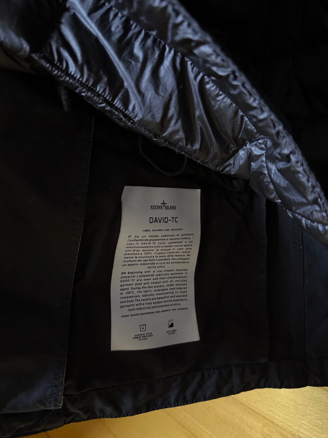 스톤아일랜드 블랙 david tc 필드자켓 탈부착 상품이미지3