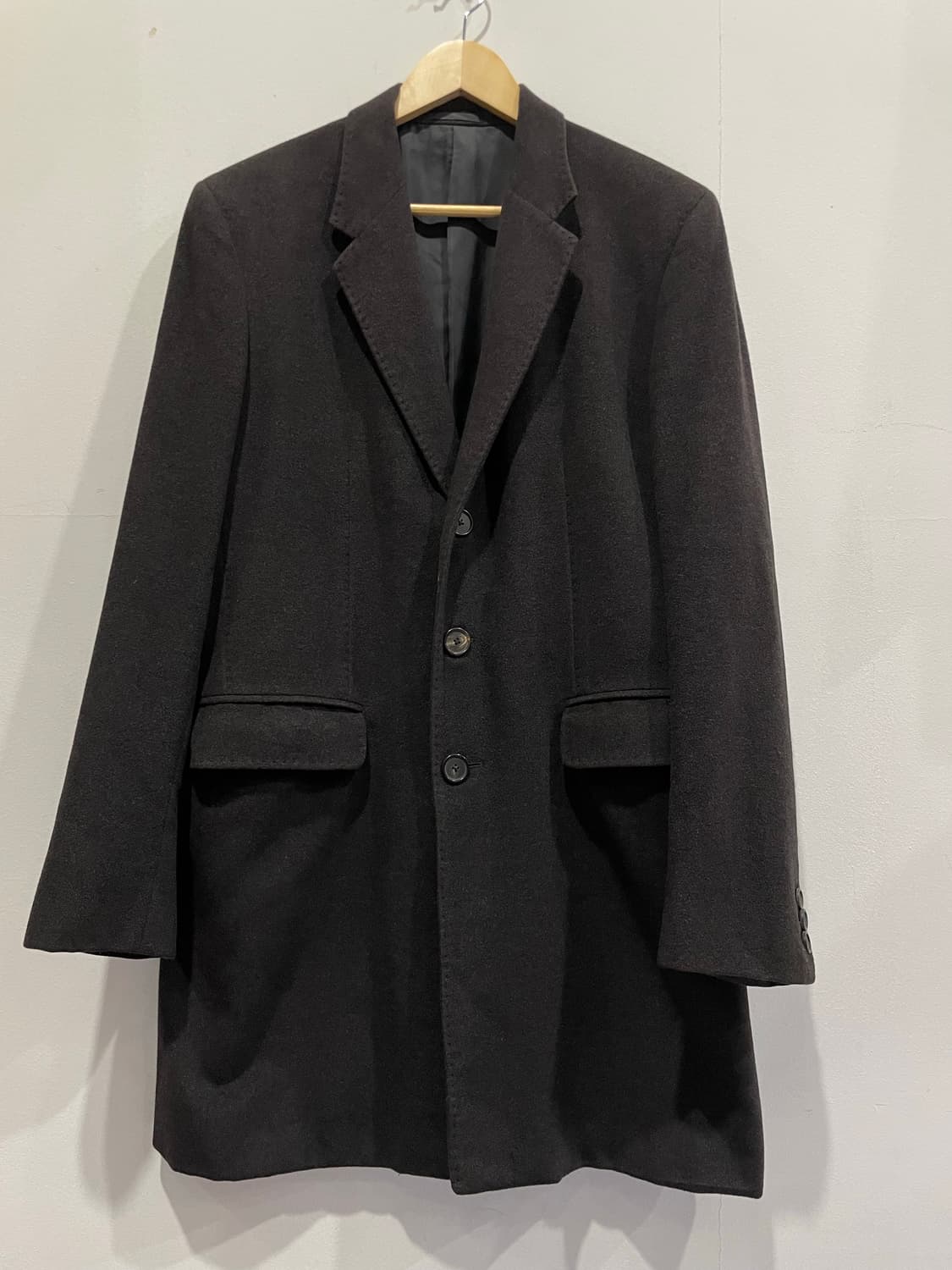 질샌더 남성 캐시미어 코트 48 상품이미지1