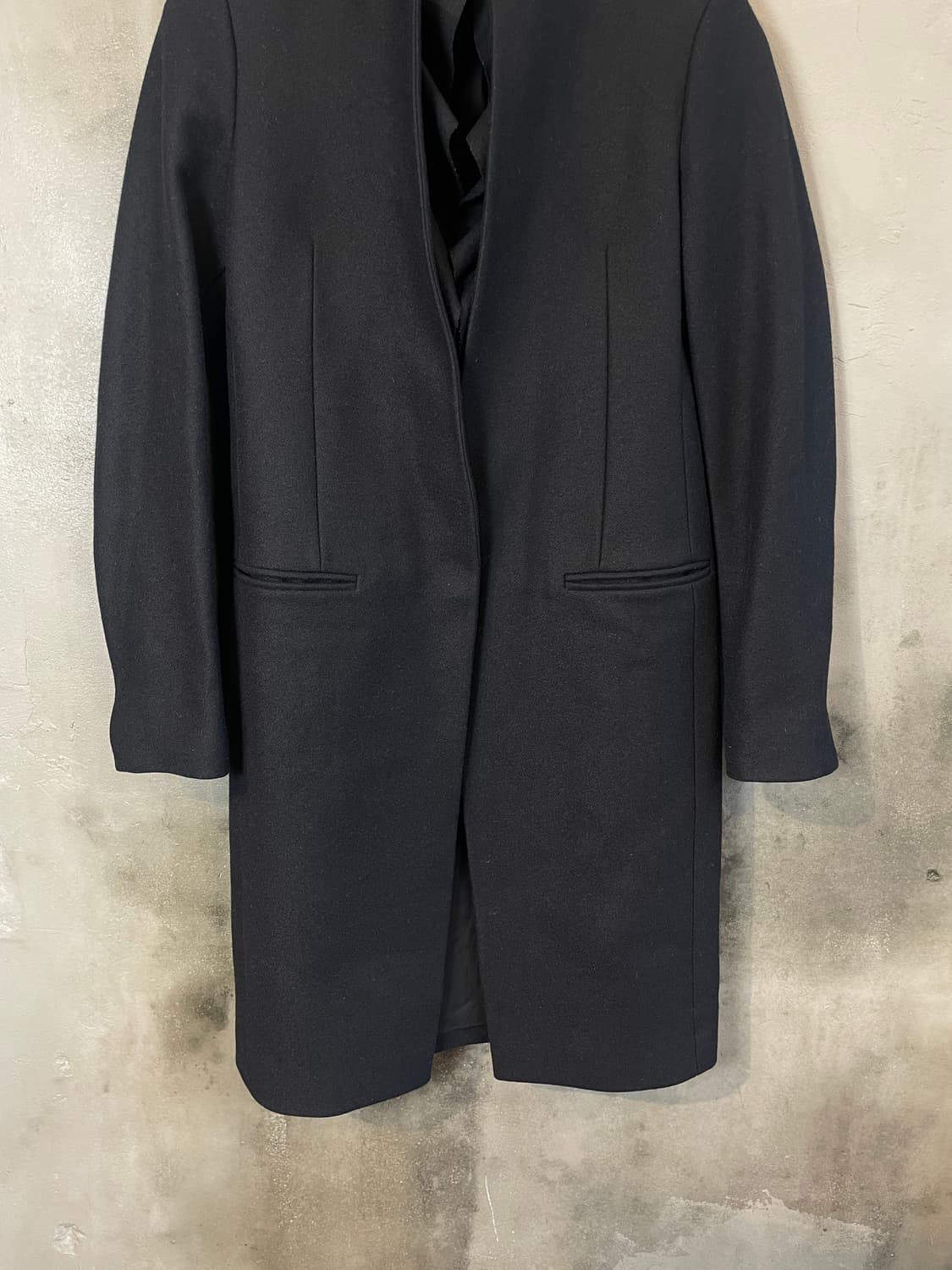 올세인츠 러플 트림 코트 상품이미지4