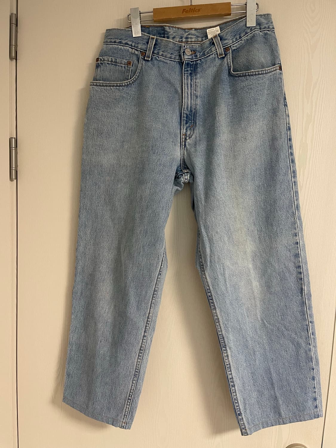 리바이스made in USA 560연청 데님청바지 34/34(기장수선) 상품이미지1