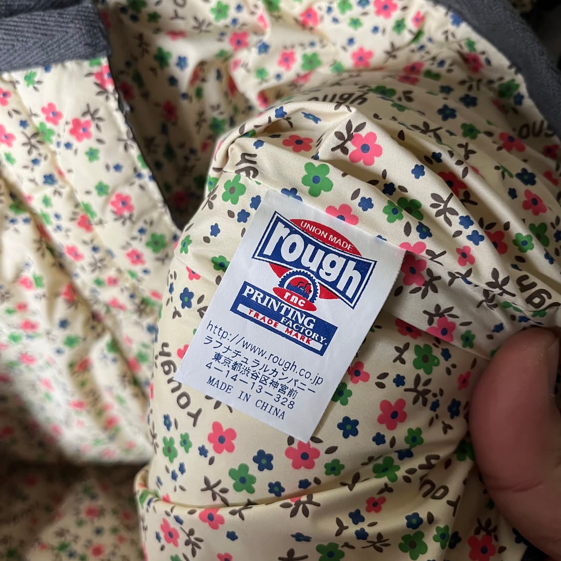 [Rough] 러프 재팬 패치 퍼 패딩 베스트 상품이미지5