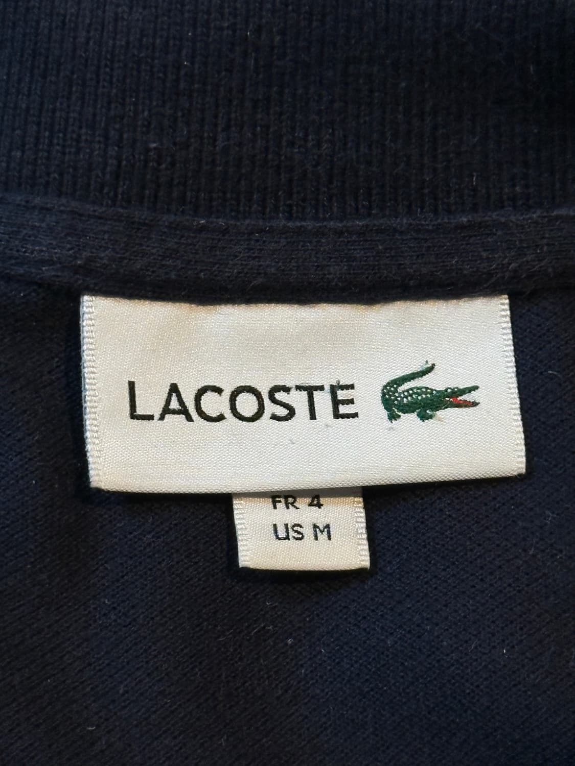 라코스테 LACOSTE 스몰로고 PK 긴팔 카라티 다크네이비 상품이미지5
