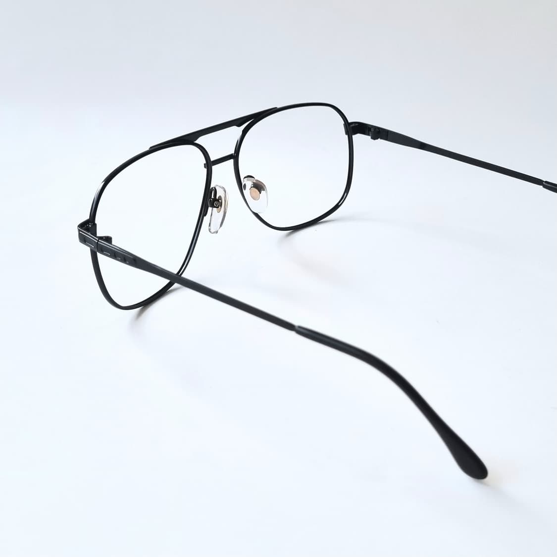 데드스탁 XL 투브릿지 사각 블랙 안경테 461 상품이미지5