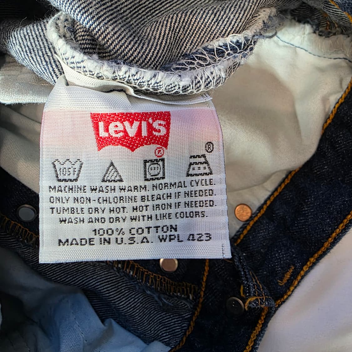 [W26L30]90s 리바이스 USA 501 데님팬츠(FOR WOMEN) 상품이미지4