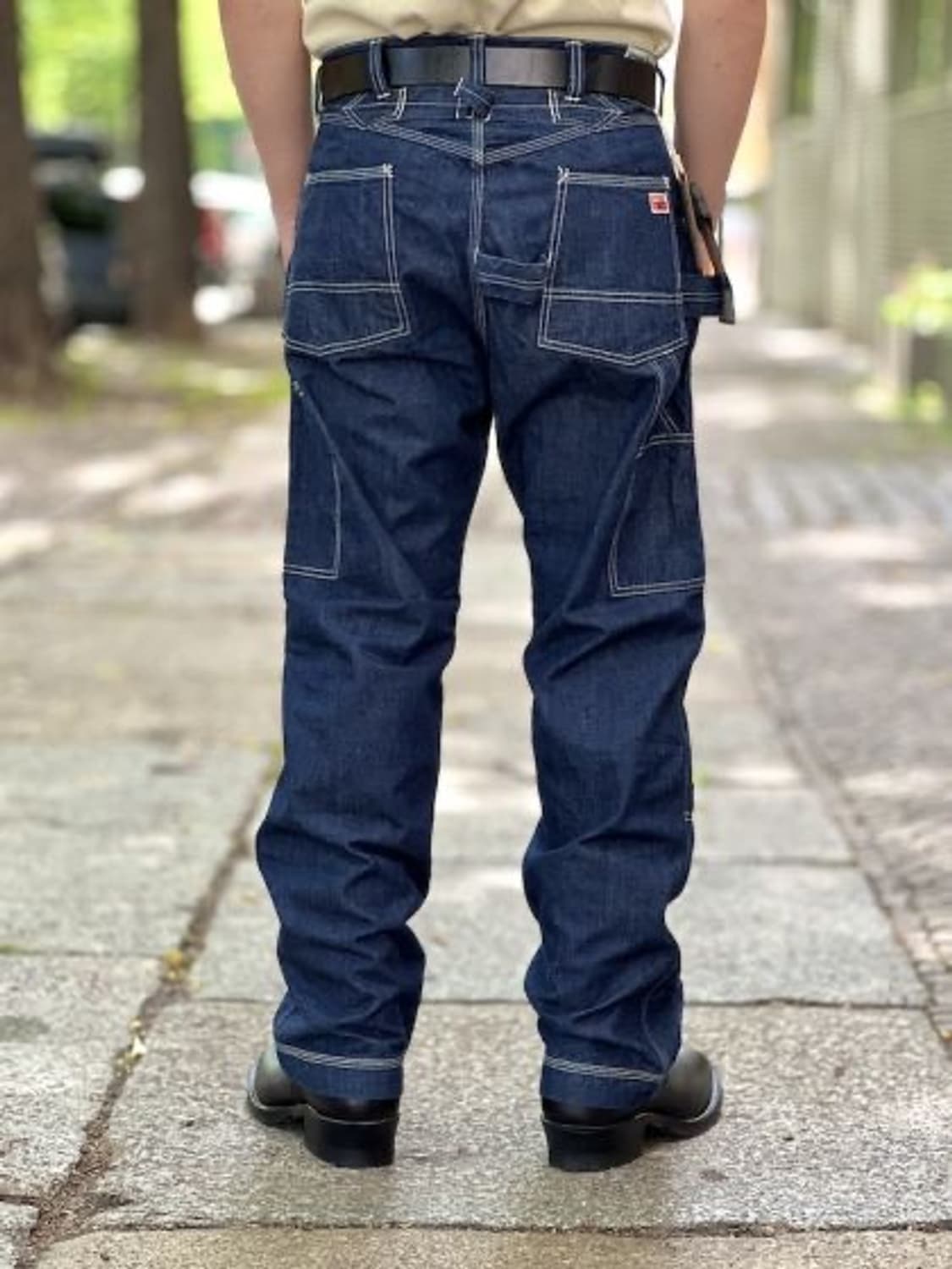 [30]프리휠러스 THE IRONALL "Lot 102" 데님 워크 팬ㅊ 상품이미지3