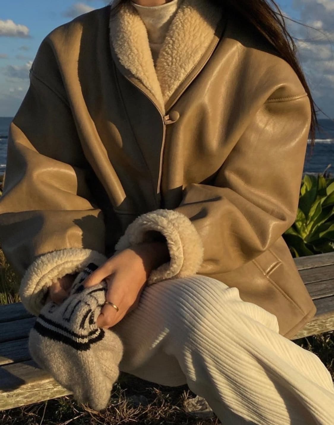 we are 무스탕 상품이미지2