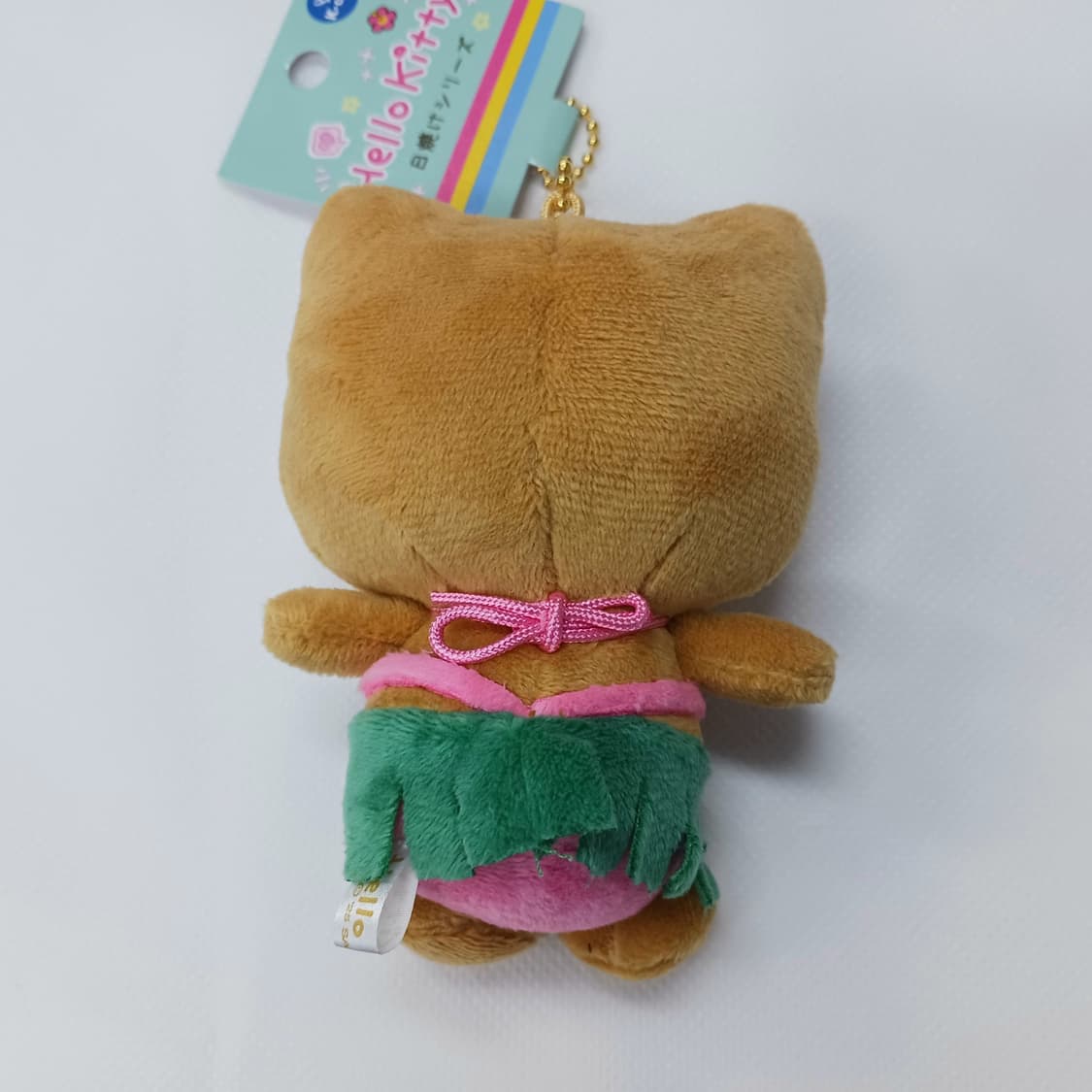산리오 헬로 키티 키링 태닝키티 볼체인 마스코트 히비스커스 상품이미지3