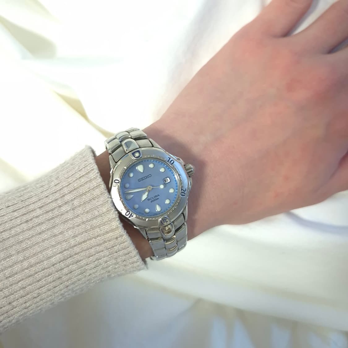 Seiko scuba driver's watch blue  상품이미지3